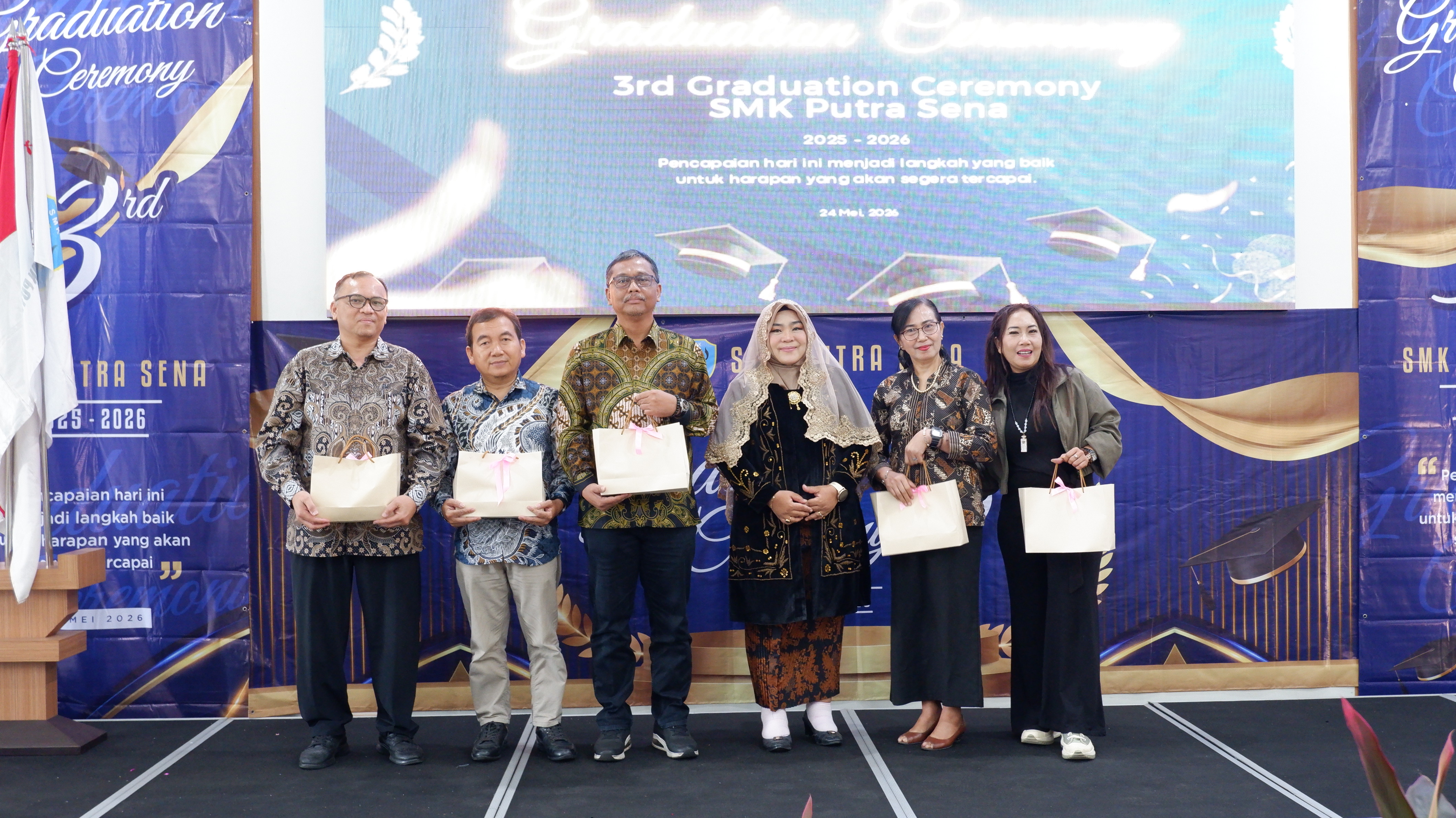 Kebersamaan Bersama Para Mitra Industri SMK Putra Sena